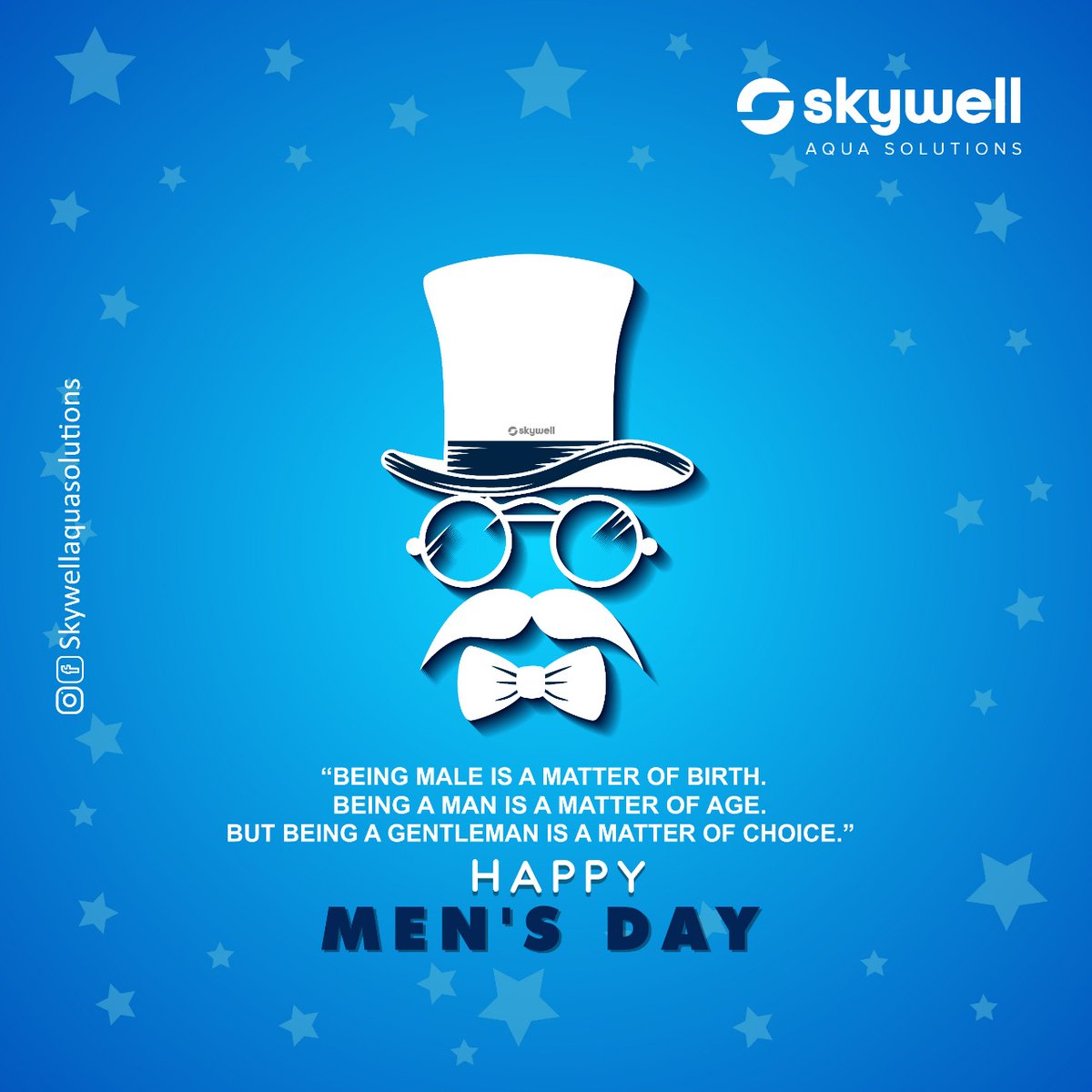 Skywelltanks's tweet photo. Every man has the power to be a positive force. Today, we honour those who use it well. Happy International Men's Day!

#InternationalMensDay #InternationalMensDay2024 #MensDay #MensDay2024 #PositiveMen #Strong #Love #Caring #Mature #Maturity #Positivity  #CelebrateMen #Skywell https://t.co/AvNmlzwVet