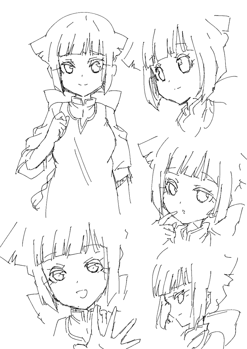 ゆりんたそ らくがきいろいろ 
