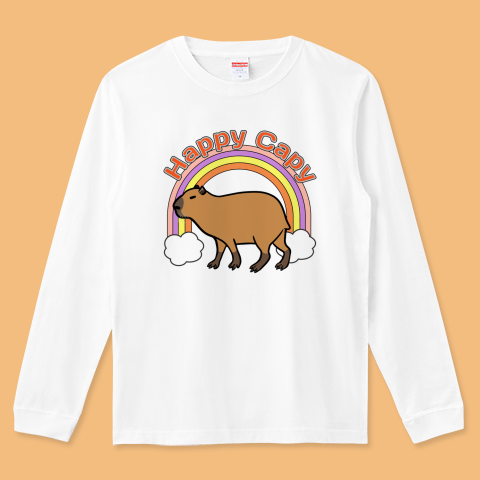 chocmocc's tweet photo. Happy Capy🌈☁️
ハッピー カピバラ とレトロ レインボー
#Tシャツトリニティ👕
https://t.co/IWbLrq7Wju
#TeePublic $16👕 Up to 35% sale🔥
https://t.co/sv0QDcUP9U
#Capybara #longtee #カピバラ #tshirts https://t.co/LIcUqFIByu