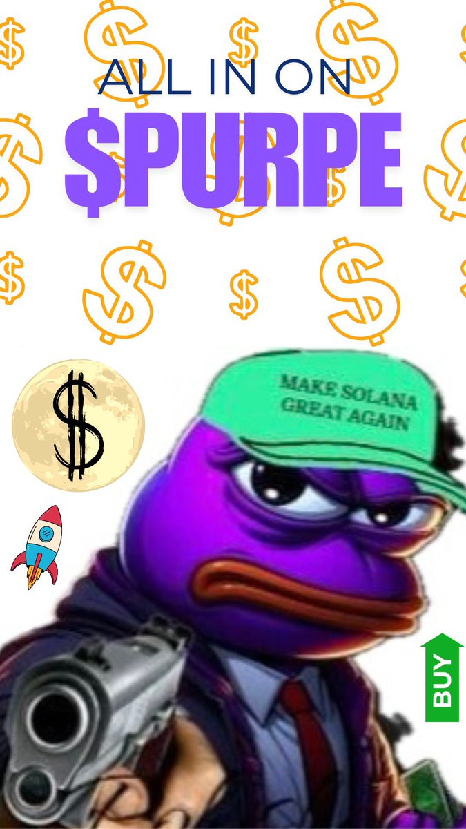 captianclout's tweet photo. ALL IN ON $PURPE 📈💸🚀🌕

@PurplePepeS0L https://t.co/cVyZHJqHAl