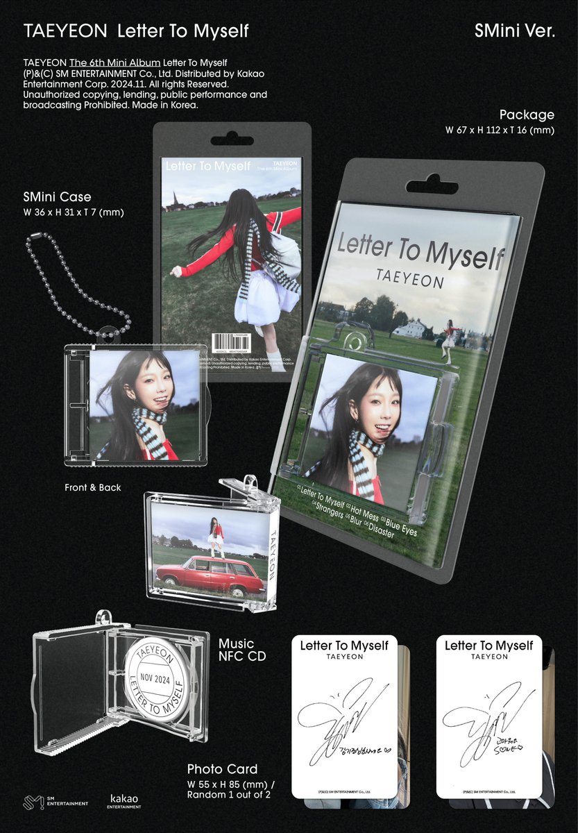 TAEYEONsmtown's tweet photo. TAEYEON 태연 'Letter To Myself' Album Details (SMini Ver.) Preview

TAEYEON 태연 The 6th Mini Album 〖Letter To Myself〗
💿 https://t.co/uv0l2jW17h

#태연 #TAEYEON
#LetterToMyself #TAEYEONLetterToMyself
#소녀시대 #GirlsGeneration https://t.co/1rdeJtBAld