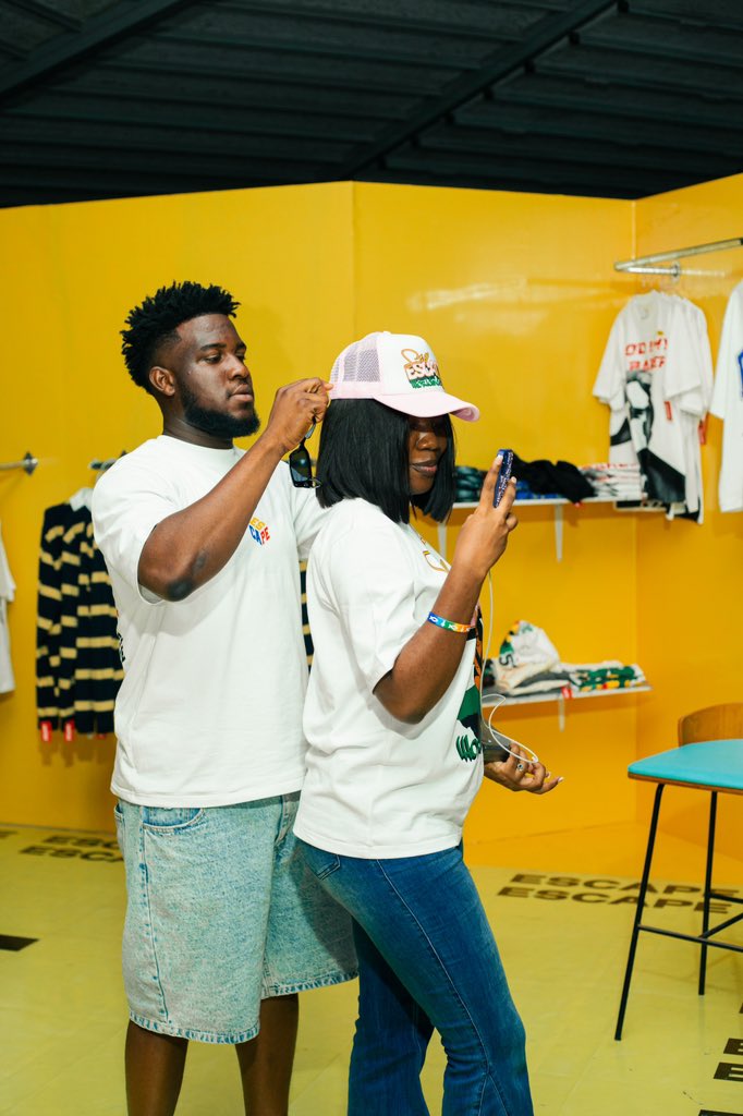 ESCAPE CREATIVE STUDIOS 
DAY ONE <a href="/ghanastreetwear/">Ghana Streetwear Market</a>