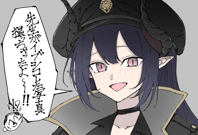 元宮チアキは見逃さない
 #ブルアカ 