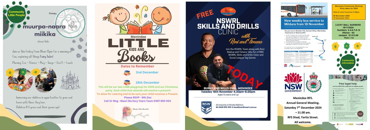 From visitors from parliament, all the way to our departing HSC students. We have got it all happening here!
So much, in fact, that this week's Menindee Central Newsletter is a massive 14 pages!
So grab a cup of tea, settle into your favourite chair, and get set for a great read!