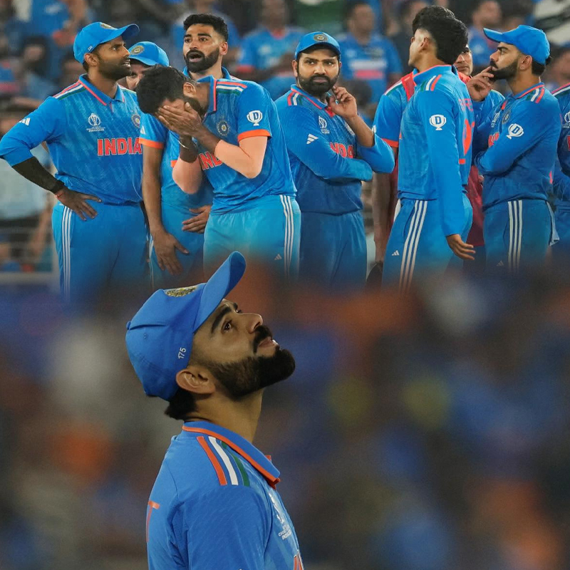 batenupki's tweet image. 19 नवंबर भारतीय क्रिकेट फैंस के लिए एक कड़वी याद है। 2023 में इसी दिन ऑस्ट्रेलिया ने अहमदाबाद में खेले गए वर्ल्ड कप फाइनल में भारत को हराकर ट्रॉफी जीती और करोड़ों भारतीयों के सपने चकनाचूर कर दिए।

#19thNovember #INDvsAUS #worldcupfinal2023 #BCCI #ICCWorldCup2023 #ViratKohli