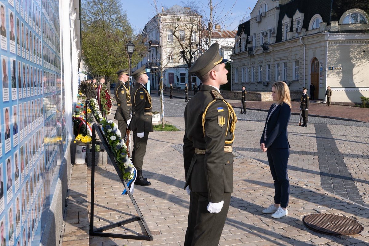 1,000 days of Russia’s full-scale military invasion of Ukraine.
 
Each day is one too many.
 
Yet through every hardship, Ukrainians have shown unparalleled bravery and resilience. Europe's support for Ukraine is unwavering. We will continue to help Ukraine and rebuild its future