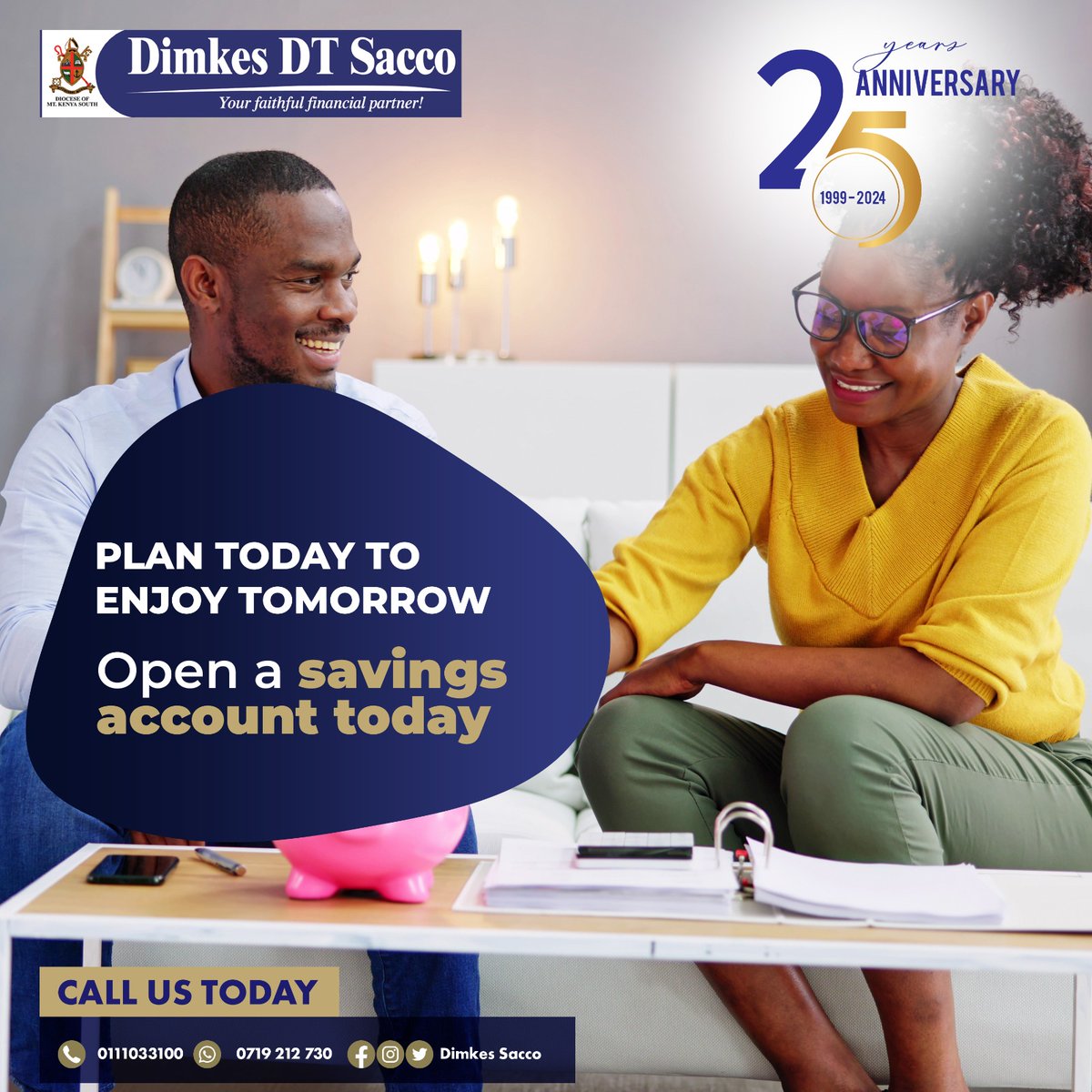 dimkessacco's tweet image. Looking for a reliable place to open an account? Dimkes Sacco has you covered with flexible and easy options for your savings goals! Open your account today and take control of your financial journey.
#SaveForTheFuture
#DimkesDTSacco
#YourFaithfulFinancialPartner