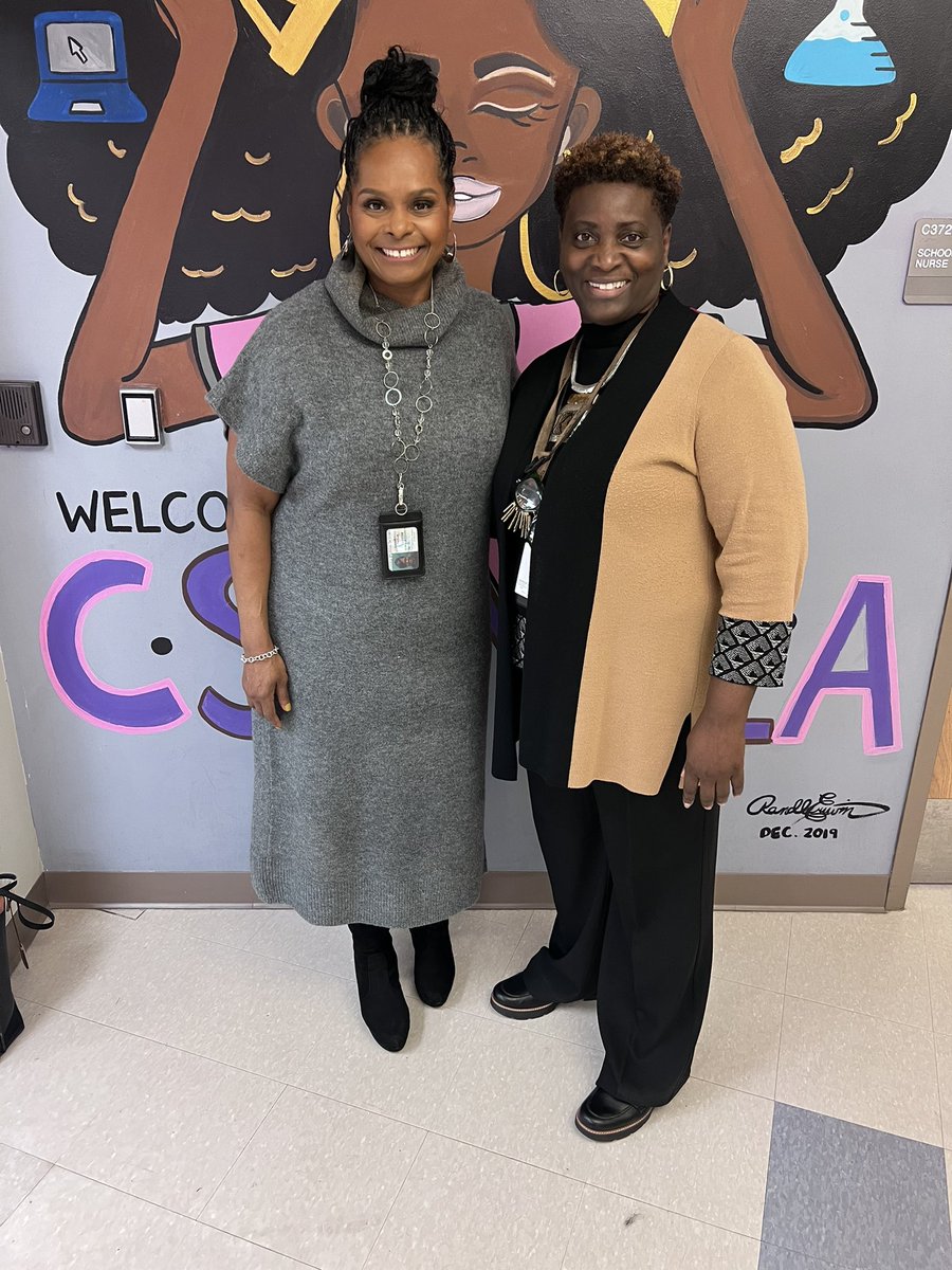 Honored to spend time with the phenomenal leader of <a href="/aps_cskywla/">Coretta Scott King Young Womens Leadership Academy</a> ! Simply a wealth of knowledge and inspiration. 💗🤎