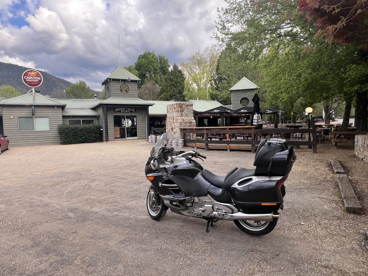 PeterButton5's tweet image. 15/10/24 On the road to the Phillip Island MotoGP, Harrietville, a great place to stop for the night 😀🏍️ 
Tomorrow, it’s over Mt Hotham 👍
