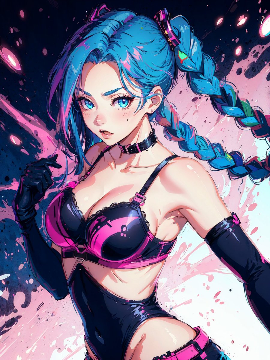 AnnieAiArtist's tweet photo. Own vibe of Arcane ✨🥰
#aiartwork #AIart #stablediffision #stablewaifu #arcane #leagueoflegends #arcanejinx #arcaneleagueoflegends https://t.co/hQT0f2Ey08