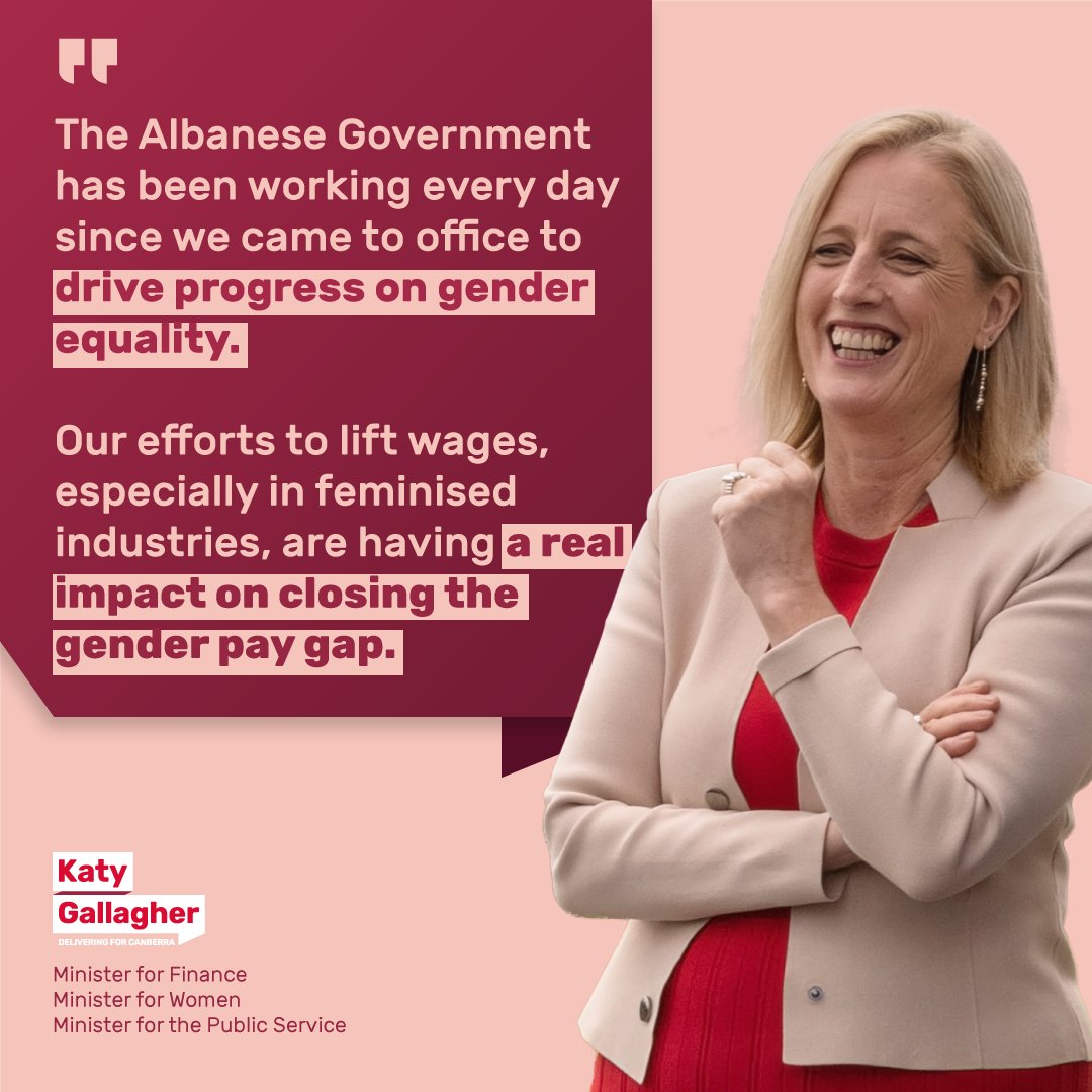A new scorecard released today shows the gender pay gap has dropped from 21.7% to 21.1%. 

The main driver of the decrease in the gender pay gap is lift in wages for lower paid workers, especially in highly feminised sectors - like aged care.