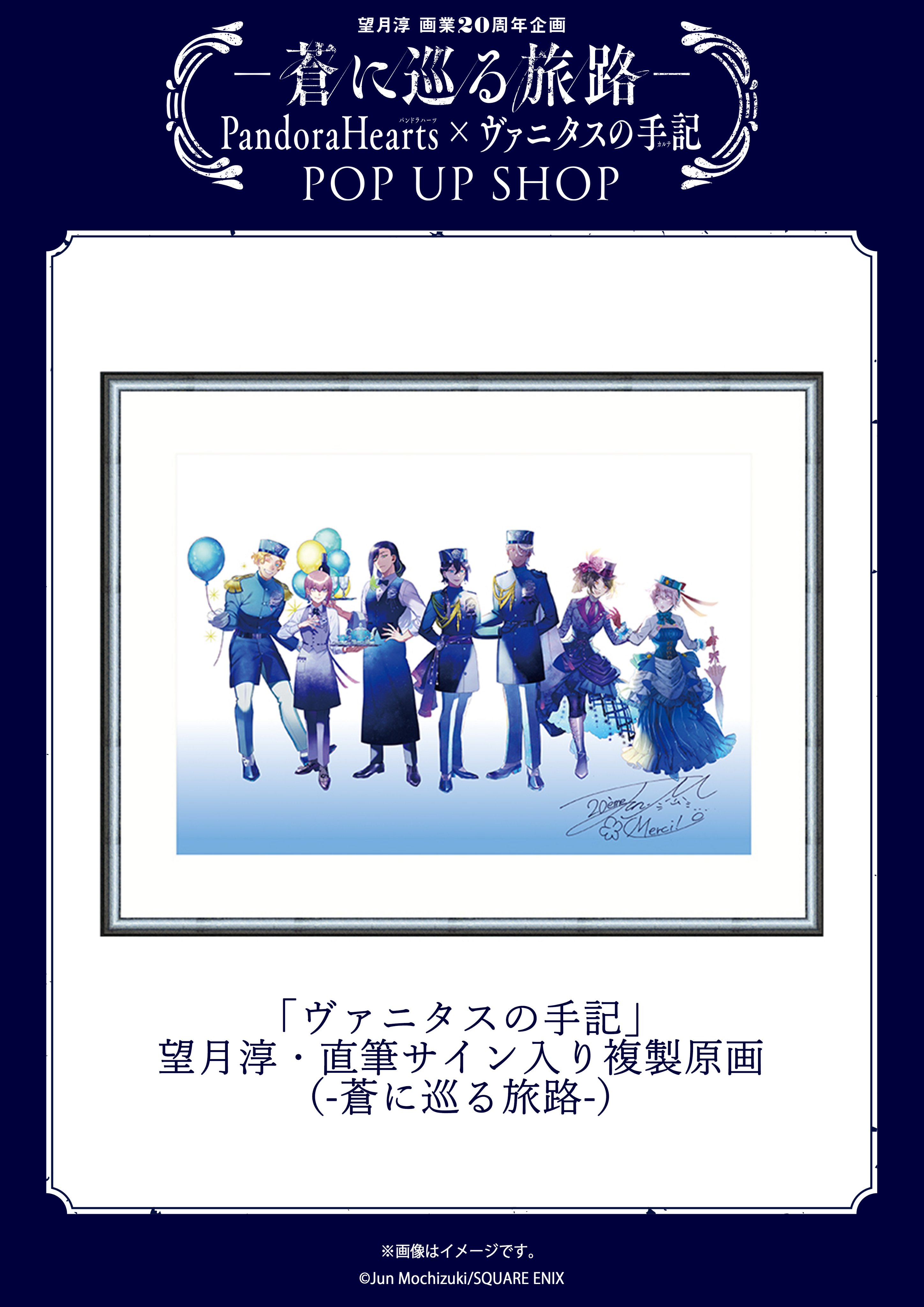 ヴァニタスの手記 望月淳 直筆サイン入りB2ポスター ヴァニタスの手記