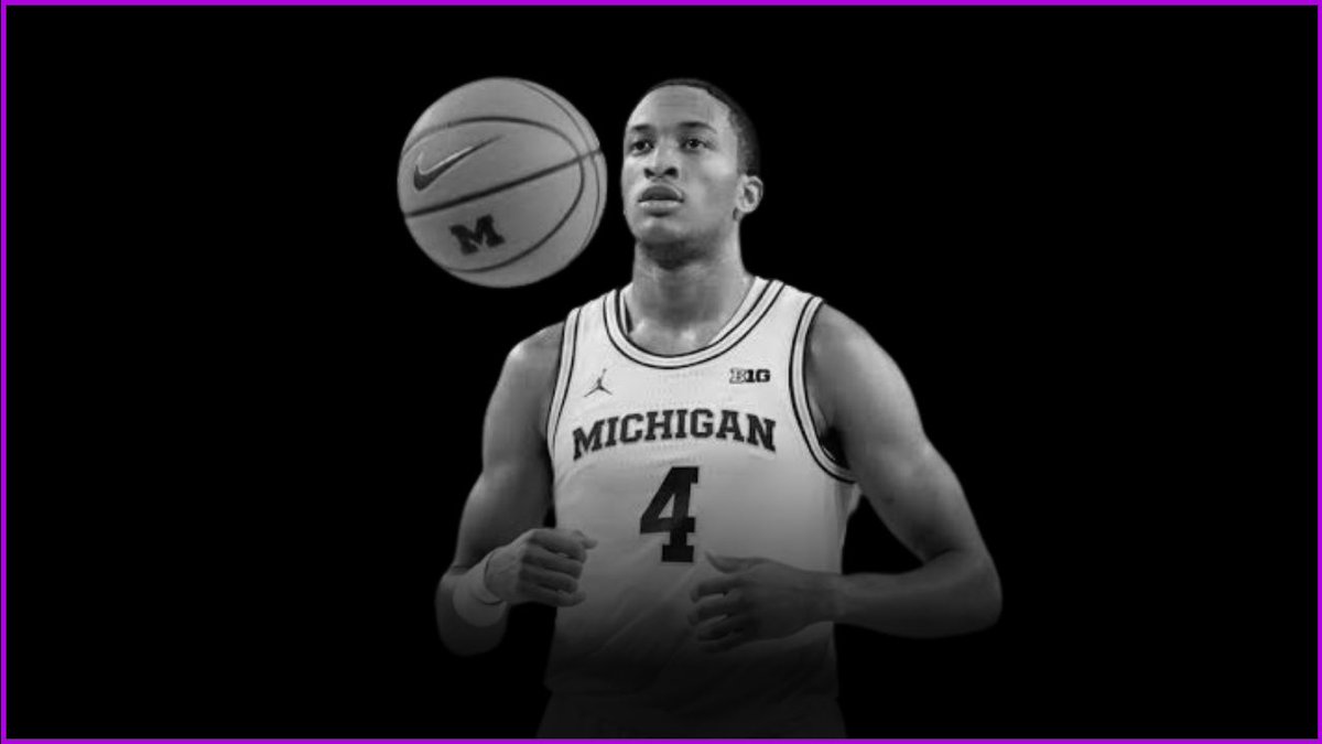 TheDraftstack's tweet photo. Nimari Burnett (Michigan) last night vs. Miami (OH):

- 18 points
- 4 assists 
- 3 rebounds 
- 1 steal
- 1 block
- 4/7 3PT (57.1%)
- 7/10 FG (70%)
- 23 minutes

One of our favourite senior prospects. Should be on everyone’s 2025 Draft radar. 💯 https://t.co/VO5v5I4N45