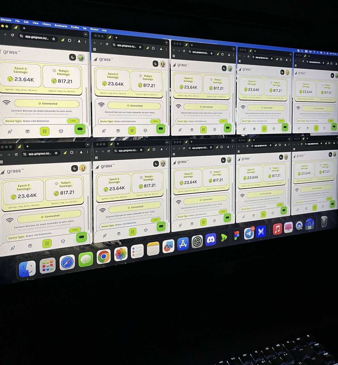0xchromium's tweet photo. Those who did $GRASS got at least $5,000 from one account!

Imagine if you create a farm of 100 accounts, it would be $50k+

Here's a Detailed Guide on how to create a Grass Farm for $10🧵👇 https://t.co/RvM7V7caPY