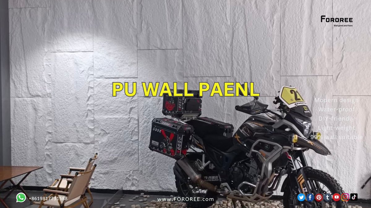 iFOROREE's tweet image. FOROREE pu stone wall veneer panels 60x120cm.light weight,99% wall suitable, hello@FOROREE.com, W.a:+8619817731588 #walldecor #pustone #pvcpanel #3dwall #fauxstone #wallcladding #fashiondecor #FOROREE