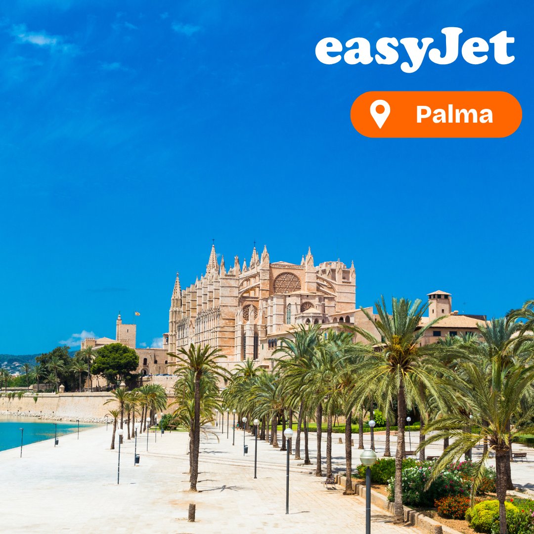 ✈️ Big news for Summer 2025!

<a href="/easyJet/">easyJet</a> is adding TWO new routes from Leeds Bradford Airport:

🌞 Malaga (from April 2nd)
🌴 Palma (from March 30th)

More flights, great fares from £26.99* &amp; even better travel options for Yorkshire! 🎉

#easyJet #LeedsBradford #NewRoutes