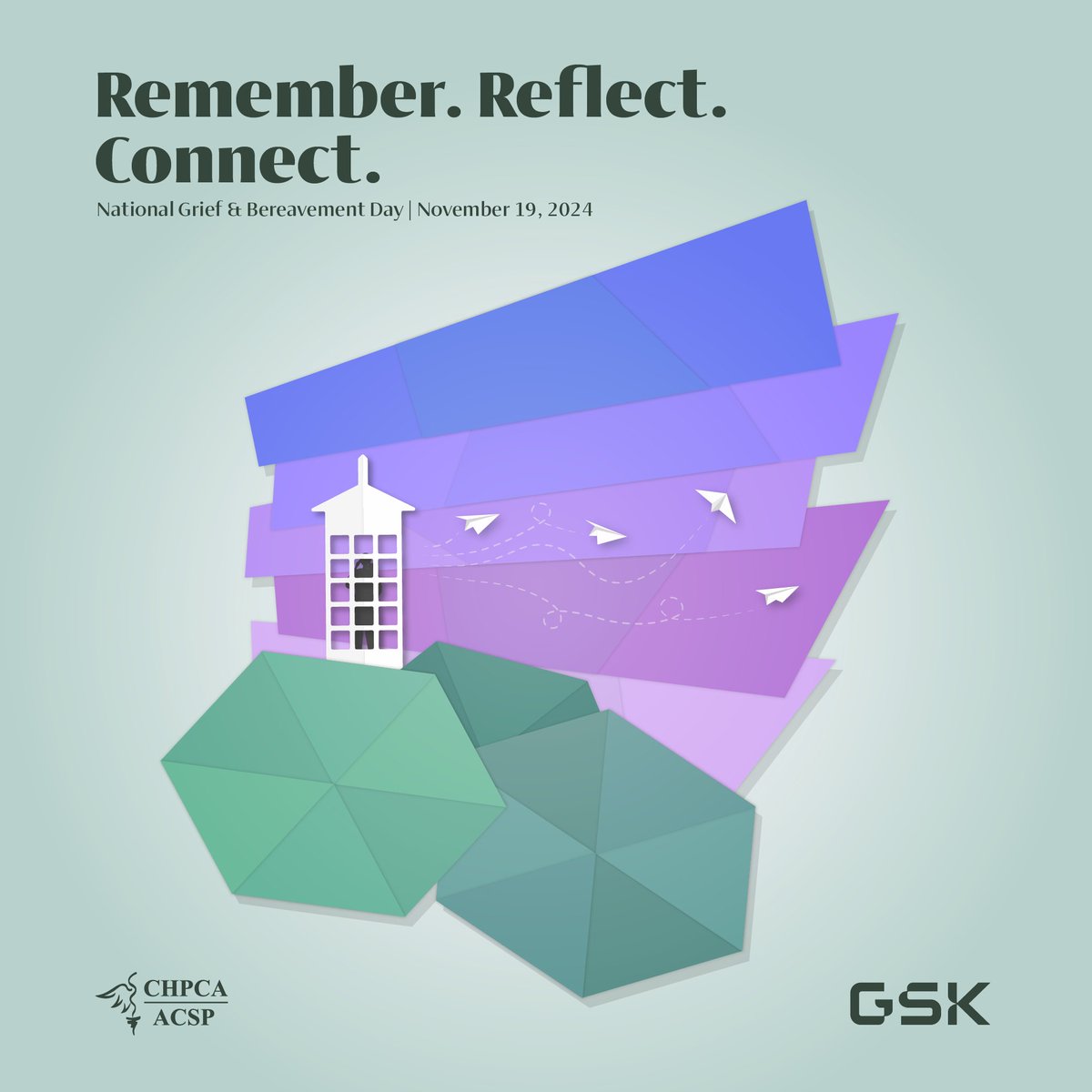 Today is National Grief &amp; Bereavement Day, a time for us to reflect and take action to create connection with those around us on their grief journey. 🌿
Let's build a community that offers understanding &amp; support through life's most difficult moments. 💙💚
#RememberReflectConnect