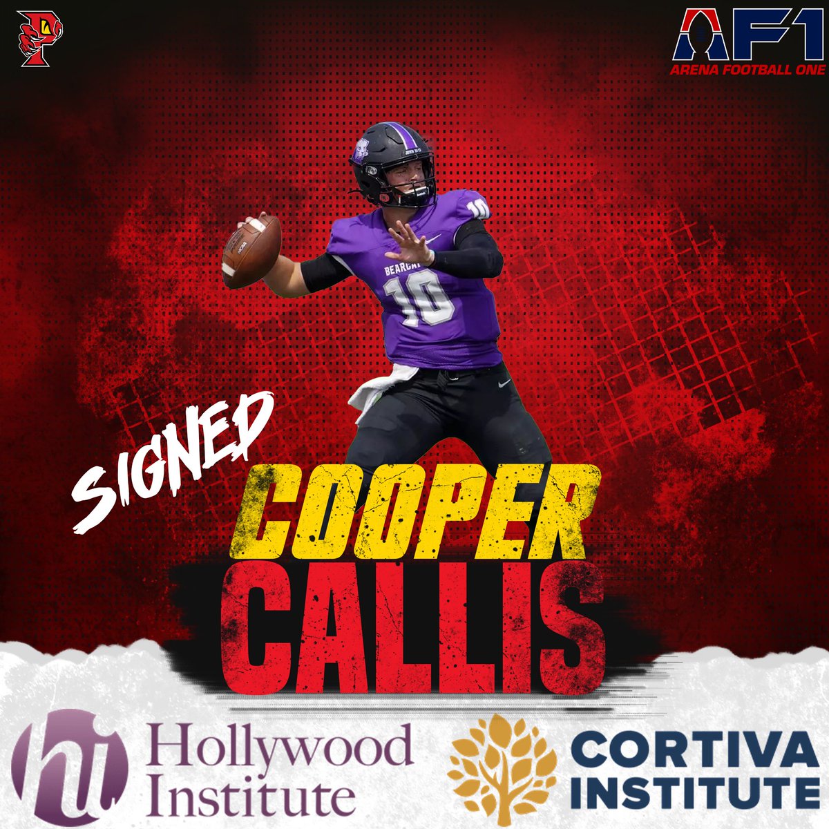 🚨 New QB Signed! 🚨
Welcome to the Orlando Predators, Cooper Callis! 🏈🔥 Cooper brings precision, leadership, and a winning mentality to the team, and we’re thrilled to have him leading the charge this season. Let’s give a big Preds welcome to our newest quarterback! 🙌💪