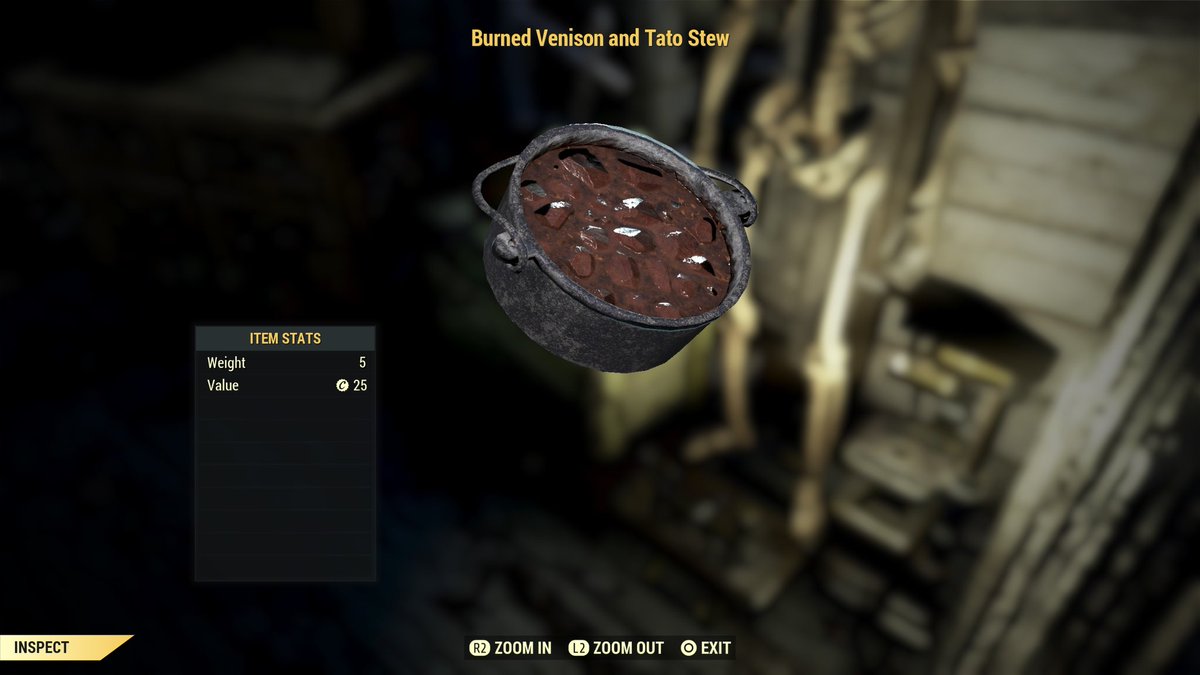 CursedTrapper's tweet image. Look what I got from a vendor!! 
Ohhh yeaaaahhhh!!
#Fallout #Fallout76 #Misc 👨‍🍳👌