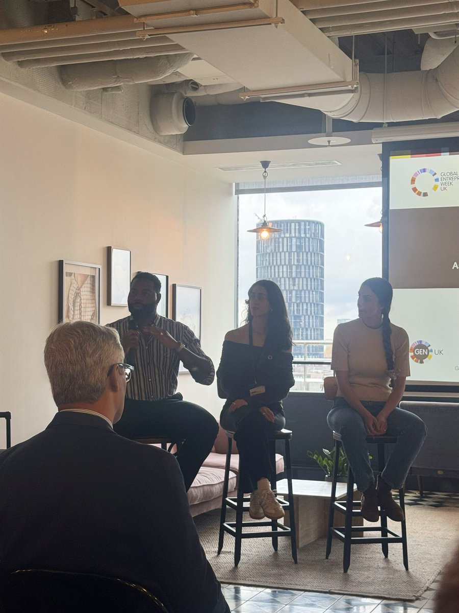 Inspired by this panel w/ Valentina Milanova, Ashley Modeste Johnson &amp; Erifili Gounari

Excited to see how their important work in women’s health, space tech &amp; Gen Z insights will shape the future

Thanks <a href="/GEWUK/">GEW UK 🇬🇧</a> &amp; <a href="/CfEntrepreneurs/">CFEntrepreneurs</a>! Great way to kick off #GEW2024