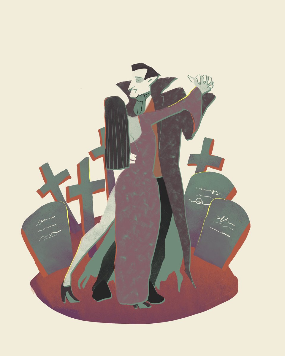 課題「秋」
ということで、遅れてのハロウィンイラスト。
先生にご指摘をいただいた男性の顔を修正して投稿…！

#illustration #ハロウィン