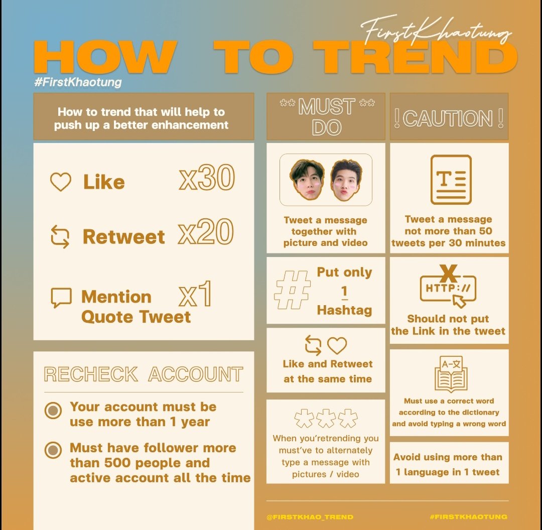 FirstKhao_Trend's tweet image. ☆ เทรนด์อย่างไรให้มีประสิทธิภาพ ☆ 

ข้อมูลเพิ่มเติมจะใส่ไว้ในเธรดนี้นะคะ 🙏
~ @Firstkpp &amp;amp; @myktnw ~
#Firstkanaphan , #khaotungg