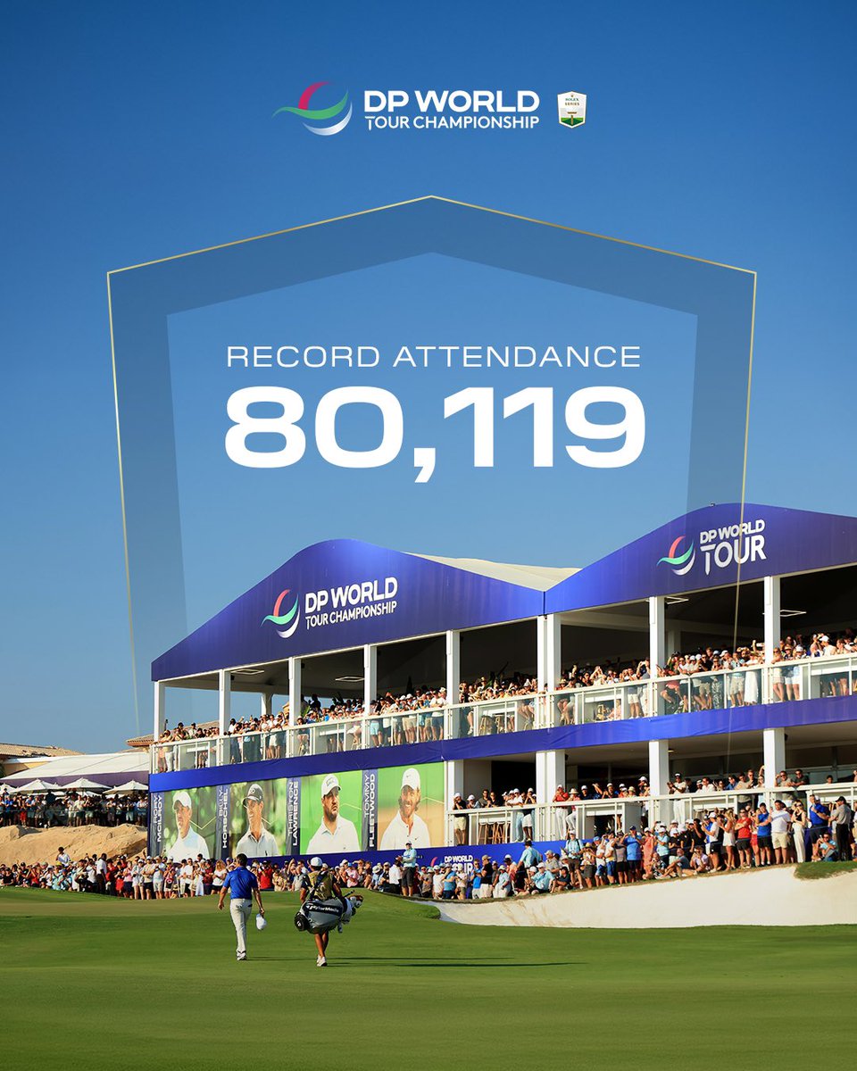 🗣️ You all showed out, for the season finale 👏

#DPWTC #RolexSeries