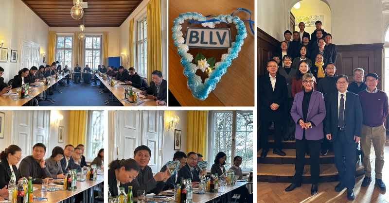 bllv's tweet photo. Interkultureller Austausch: Eine Delegation von 20 Direktorinnen und Direktoren aus Gymnasien und berufsbildenden Mittelschulen der chinesischen Stadt Hangzhou, besuchte im Rahmen ihrer Bildungsreise den BLLV. @BllvSimone begrüßte die Gruppe in der Landesgeschäftsstelle München.