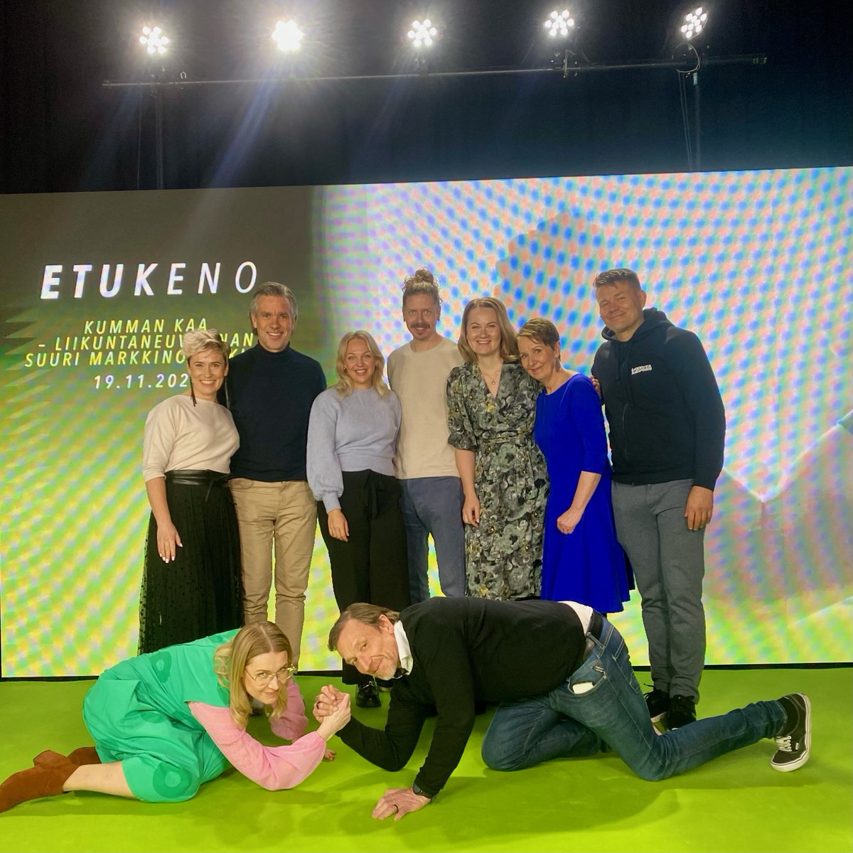Isot kiitokset kaikille tämänaamuiseen Etukeno-verkkotapahtumaan osallistuneille! 💚 Teitä oli linjoilla todella runsaslukuisesti, ja keskustelu liikuntaneuvonnan markkinoinnista kävi vilkkaana myös chatin puolella. Markkinointigurujen ideat ja studioraadin keskustelu selvästi