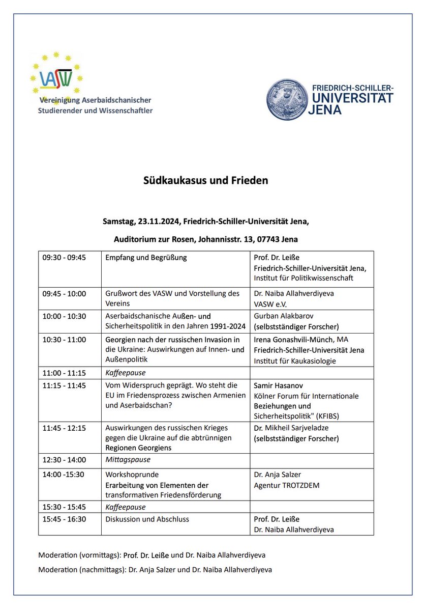 Institute for Caucasus Studies at FSU Jena tweet media