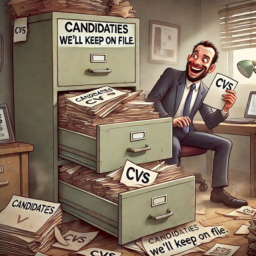 Companies: ‘We’ll keep your CV on file!’ 👀
Candidates: Yeah, sure you will... 🙄

#RecruitmentTruths #CandidateExperience #JobHunting #CareerJourney