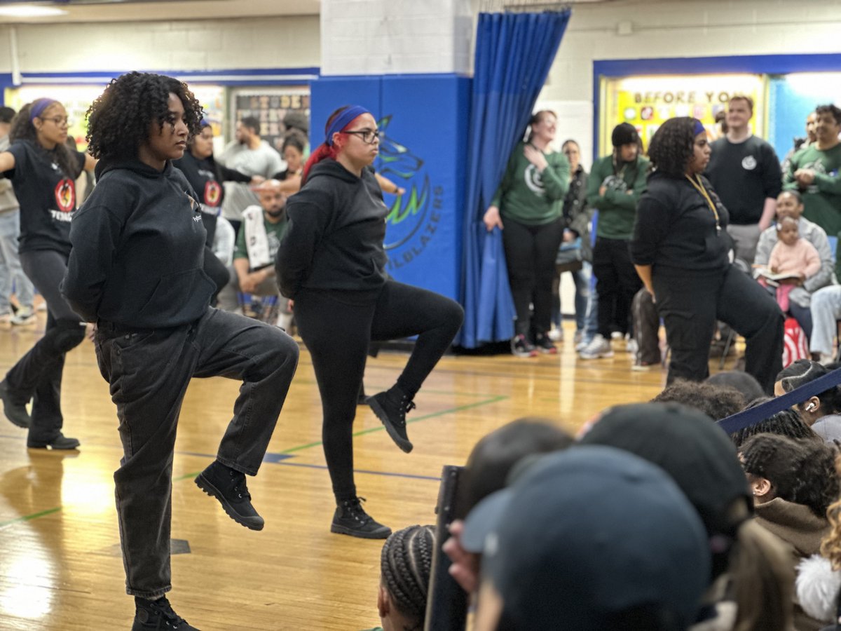 inwoodacademy's tweet image. 🎉 Last Friday, our Middle School gym was bursting with excitement and Trailblazer pride at the Pep Rally! Our Static Tenacity Step Team wowed the crowd with their energy and precision, kicking off what promises to be a fun-filled season of stepping! #StepTeam #Trailblazers