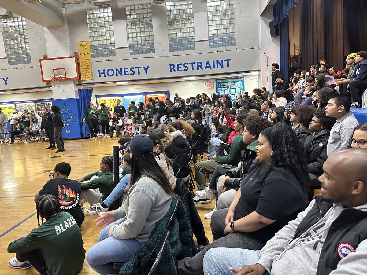 inwoodacademy's tweet image. 🎉 Last Friday, our Middle School gym was bursting with excitement and Trailblazer pride at the Pep Rally! Our Static Tenacity Step Team wowed the crowd with their energy and precision, kicking off what promises to be a fun-filled season of stepping! #StepTeam #Trailblazers