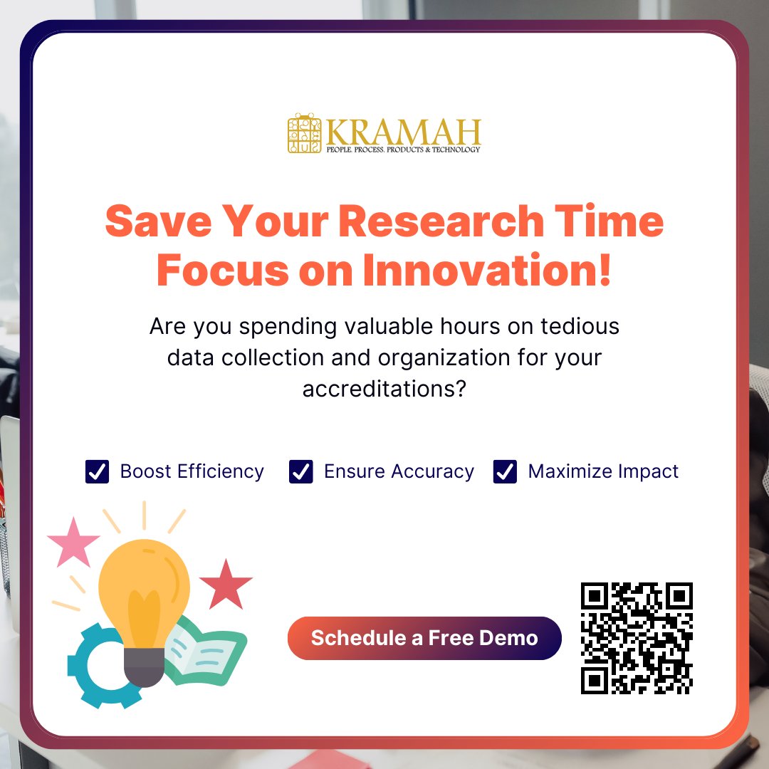 kramah_software's tweet image. 💡 Save Your Research Time – Focus on Innovation!
Your time is precious. Let’s redefine productivity – focus on research that changes the world! 🌍🔬
#ResearchOptimization #InnovationFirst #SaveTimeForDiscovery