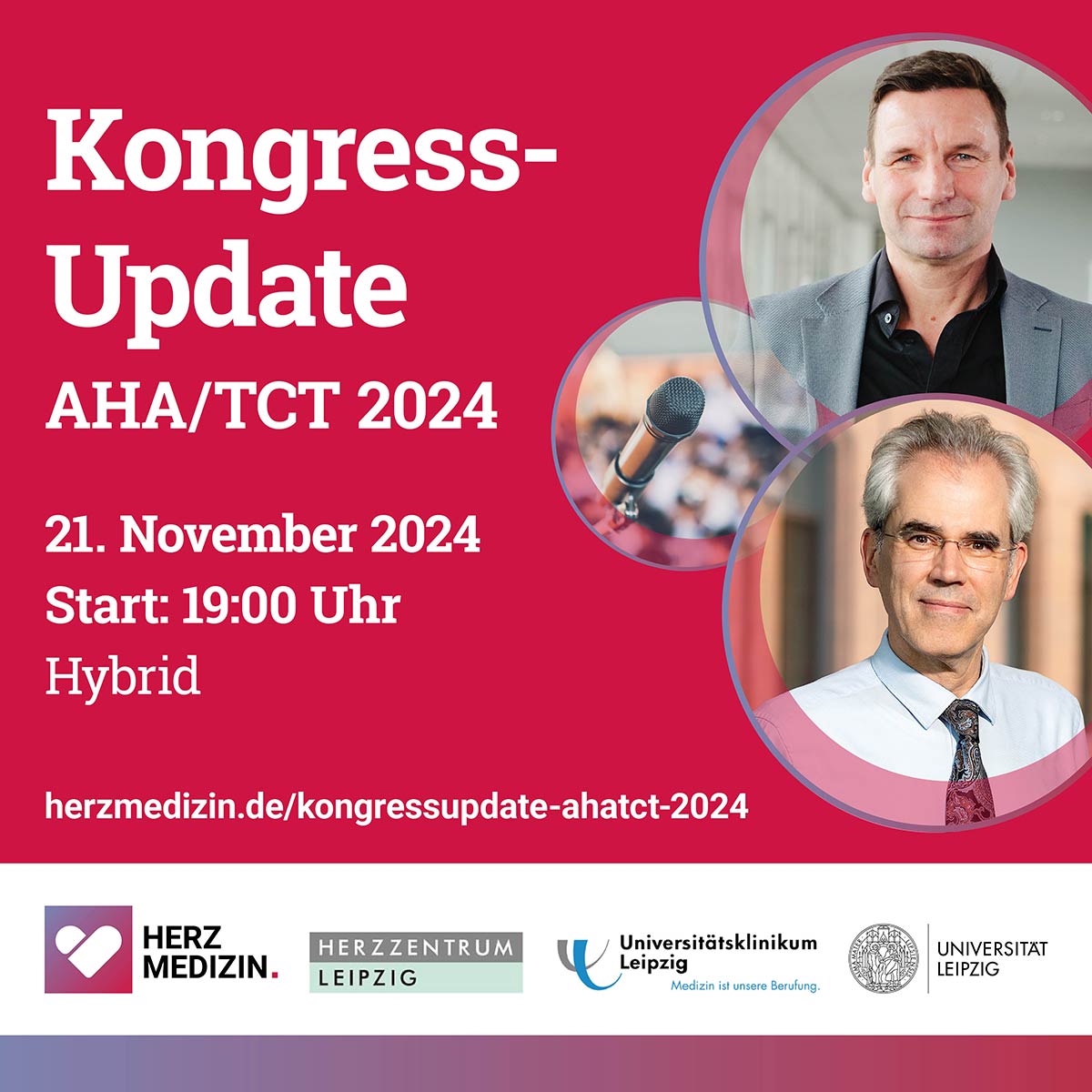 Herzmedizin_de's tweet photo. Kongress-Update am Donnerstag – vor Ort &amp; im Livestream: Neue Studien vom #AHA2024 / #TCT2024: Prävention, Interventionen, Herzinsuffizienz &amp; Rhythmologie
📅 21.11.24 | 19:00-20:40 Uhr 
📺 Jetzt anmelden | Livestream
➡️ https://t.co/RRvXo7pztx
#Herzmedizinde #DGK #Kardiologie https://t.co/YfsScY7AN2