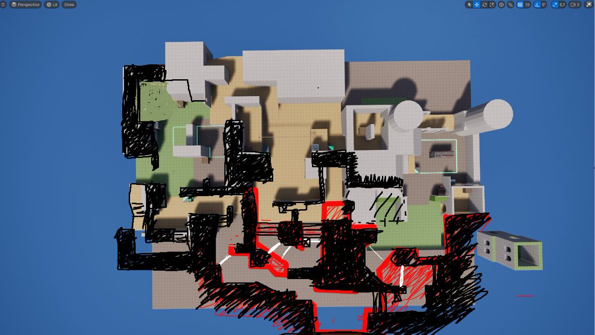 Am I the only one who loves using Paint to plan changes for a blockout? 😅

It’s so simple and makes thinking through adjustments easier, especially when you’ve got the base blockout done and just need a quick brush to sketch ideas! (example of my ongoing valorant blockout 🖌️)