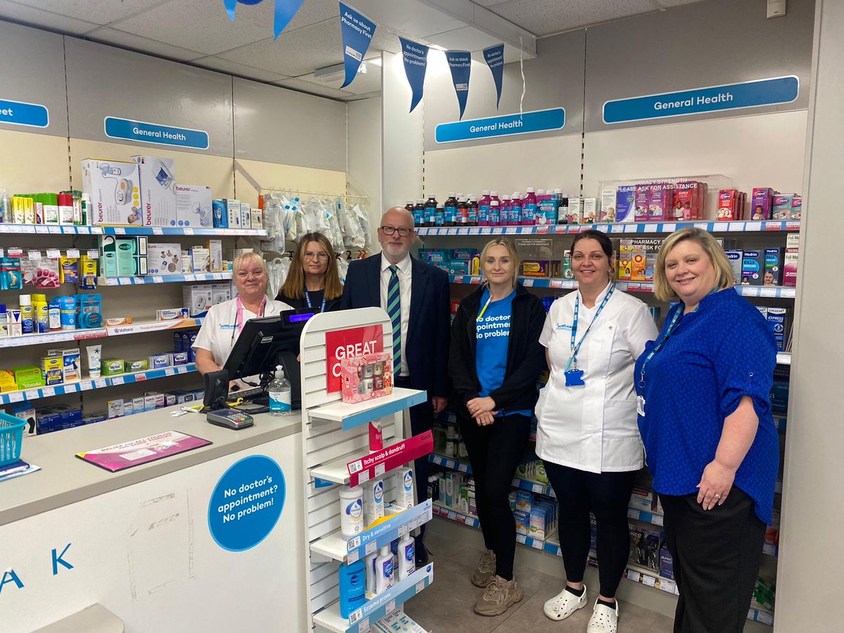 Company Chemists' Association (@ccapharmacy) on Twitter photo Last week <a href="/iPothecary/">Rob Severn</a> met with a delegation of Nottinghamshire MPs to discuss funding, Pharmacy First and the future leading to <a href="/steveyemm/">Stephen Yemm MP</a> visiting the Rowlands Pharmacy Warsop branch to hear directly from a frontline pharmacy team. Last week <a href="/iPothecary/">Rob Severn</a> met with a delegation of Nottinghamshire MPs to discuss funding, Pharmacy First and the future leading to <a href="/steveyemm/">Stephen Yemm MP</a> visiting the Rowlands Pharmacy Warsop branch to hear directly from a frontline pharmacy team.