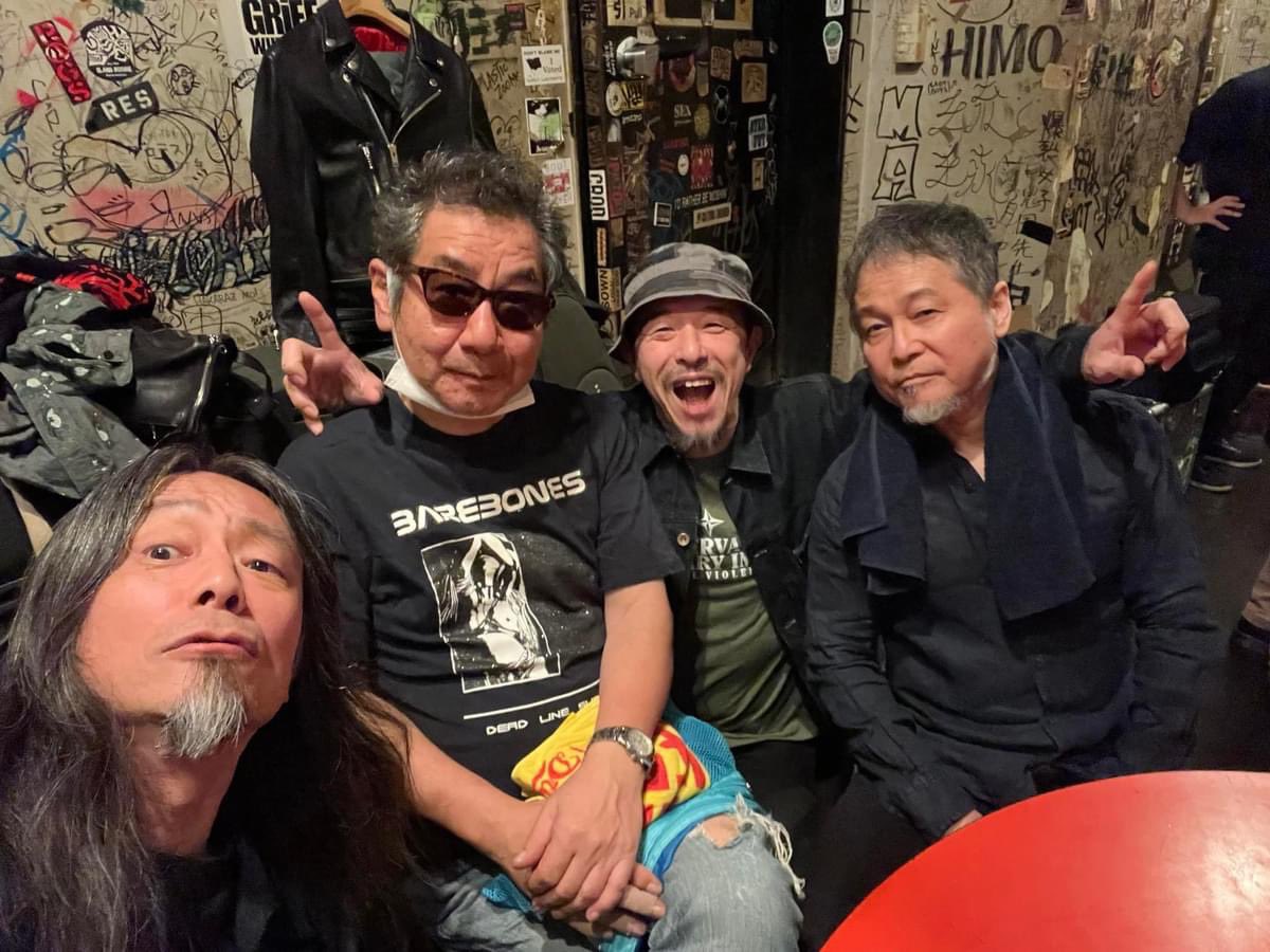 bareboneszero's tweet photo. BAREBONESとしてはthe 原爆オナニーズとの2マンで締めれたのは最高！
これからもヨロシクお願いします！🔥
長い付き合いで楽屋も超いい感じでした！⚡️

そしてこのまま、23日の金沢REDSUNでの原爆とGREENMACHiNEの3マンでガチ締め！
まだまだ続くぞ！🔥🔥🔥 https://t.co/e8rcd0YnNj