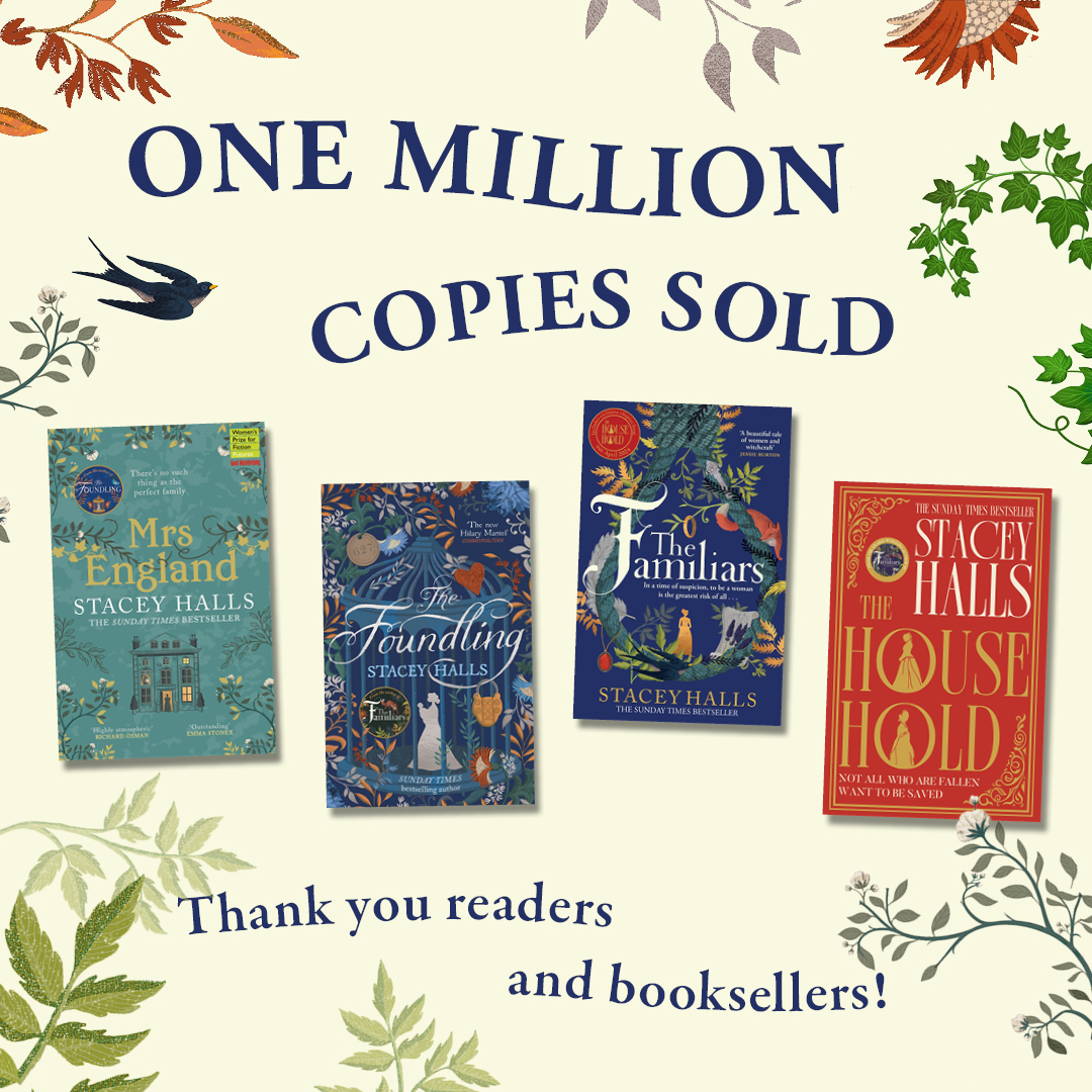 Mushens Entertainment (@mushensent) on Twitter photo The brilliant <a href="/stacey_halls/">Stacey Halls is away</a> has sold one million copies of her books across formats!🎉 The brilliant <a href="/stacey_halls/">Stacey Halls is away</a> has sold one million copies of her books across formats!🎉