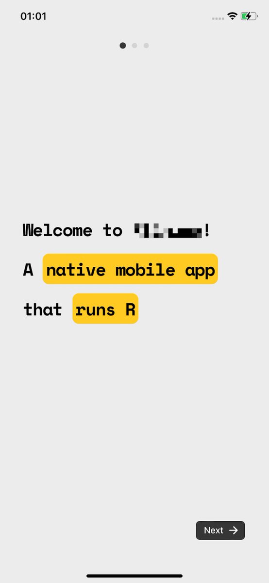_ColinFay's tweet image. #RStats I&apos;m so happy to finally share what we&apos;ve been experimenting on at @thinkR_fr for the past couple of weeks — A native mobile app that can run R code through #webR 

Read more at 👉 rtask.thinkr.fr/youve-been-wai…