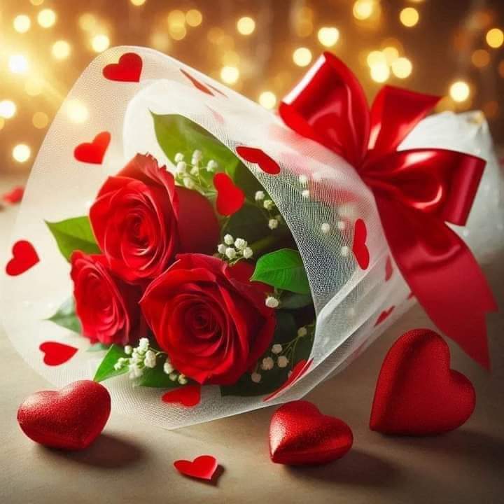 . الورد ❤🥀
رسالة صامتة..
تقرأها المشاعر ❤🥀
و تفهمها الأحاسيس 
من لا يهدي الورد..❤
لا يجيد الحب❤