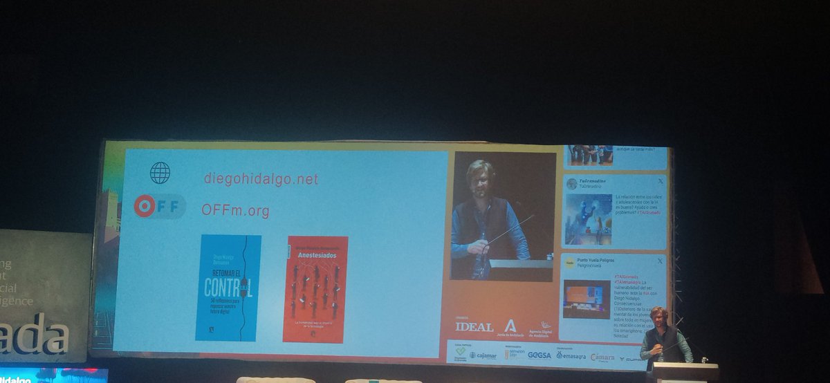 #TAIGranada #TAIEmasagra Deseando leerlos!! Gracias <a href="/diegohidalgodem/">Diego Hidalgo</a> ha sido super interesante y ha dado mucho que pensar ... Siempre hay dos caminos, no se puede andar uno sin descansar el otro.