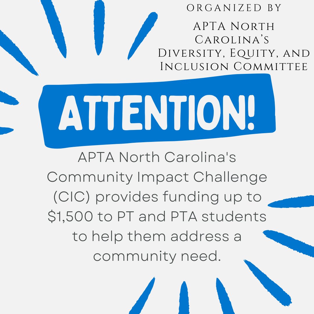 APTA NC Student SIG tweet media