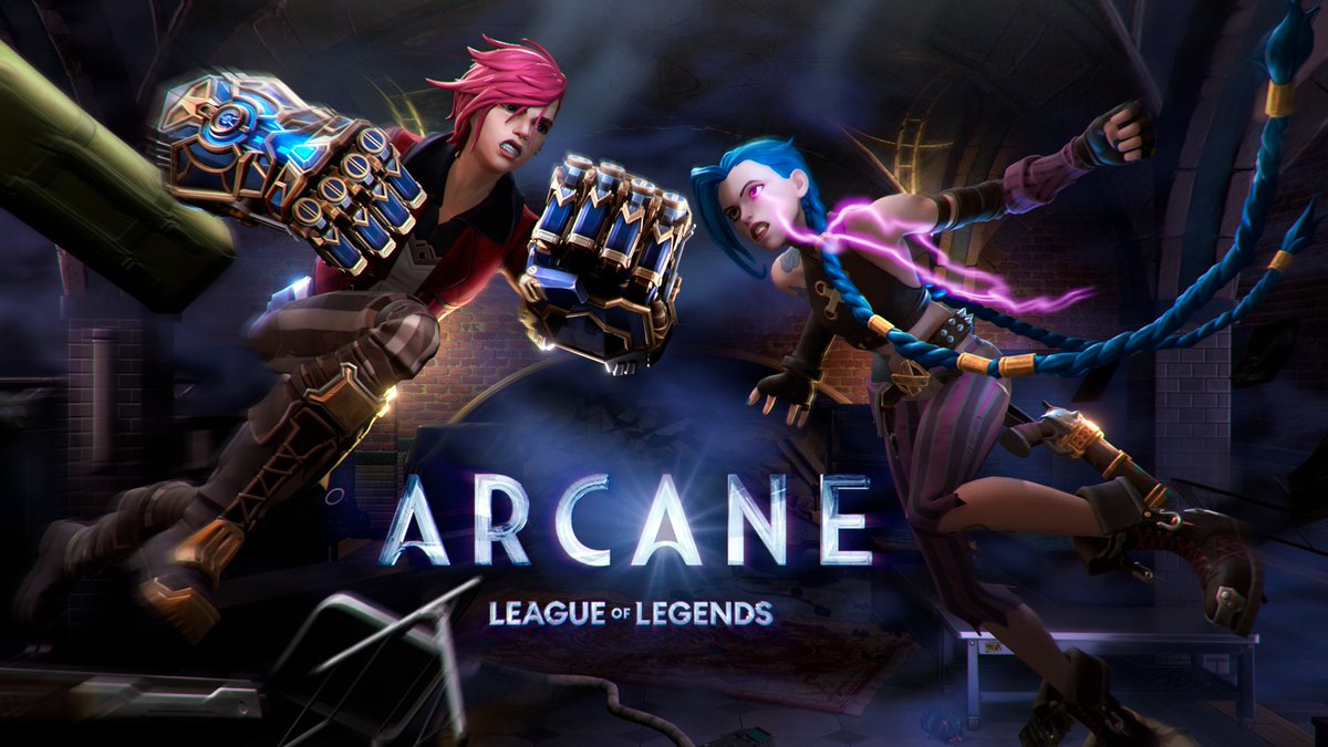 Jinx vs Vi
#FortniteArt #Arcane