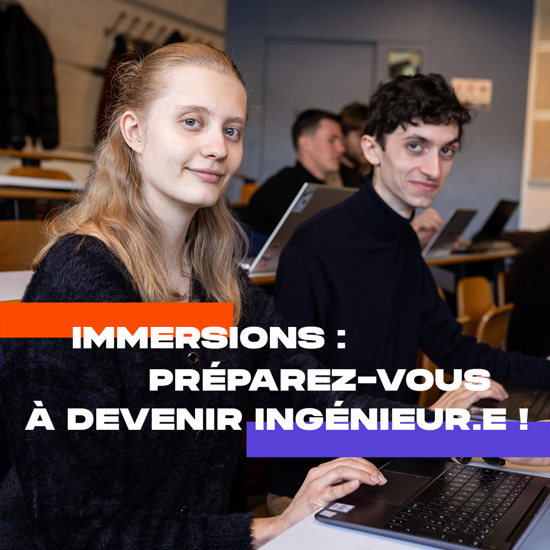 Dans la peau d’un étudiant ingénieur à #ISMANSCESI ! Nous invitons les élèves de Terminale à des journées d’immersion ! Les prochaines dates en décembre :

🗓️ Mercredi 4 décembre
🗓️ Mercredi 11 décembre
🗓️ Mercredi 18 décembre

Inscription
👉 ismans.cesi.fr/agenda/immersi…
