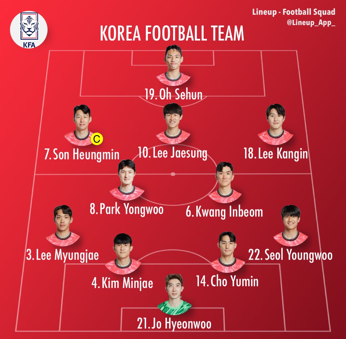 Re_05kr's tweet photo. 23:00〜
パレスチナ🇵🇸 vs. 韓国🇰🇷
オセフン選手スタメン出場!!
韓国代表3試合連続ゴールなるか!
#thekfa #zelvia https://t.co/i48JvkbYJD