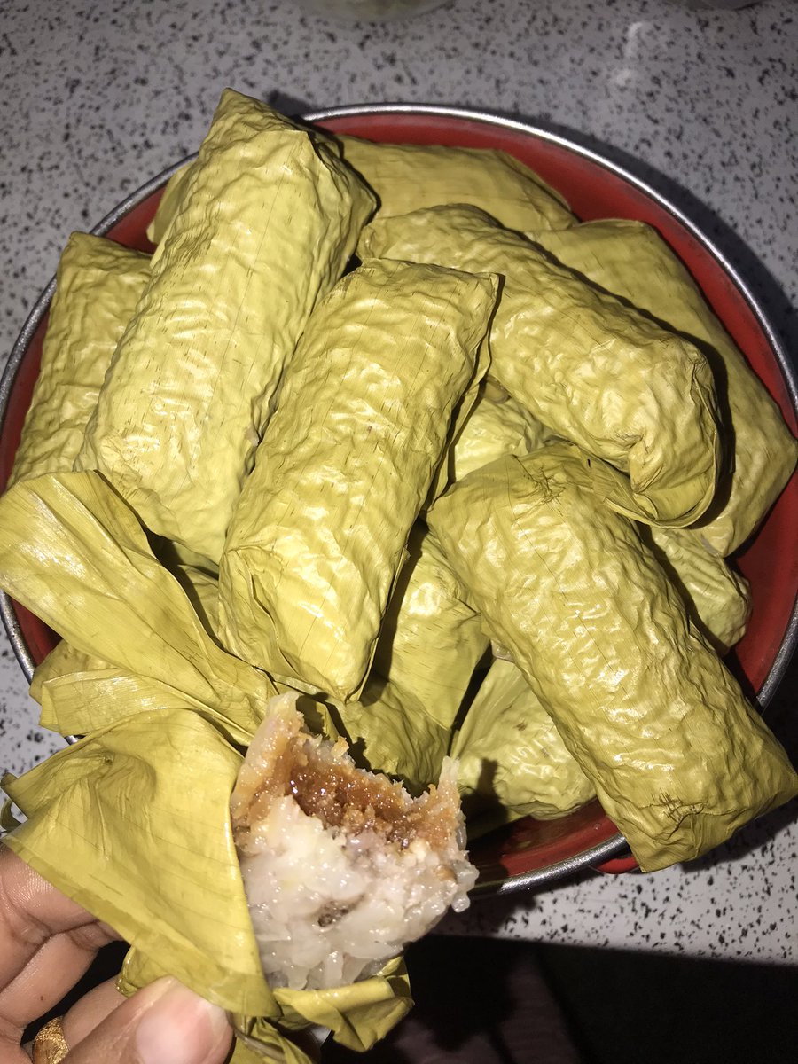 Aceh traditional food “Timphan/leupek iem”.