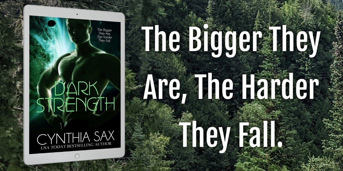 Dark Strength 
The Bigger They Are, The Harder They Fall. 
Buy Now! 
Amazon: 
ow.ly/qclE50IC2Y4 
<a href="/AppleBooks/">Apple Books</a> : 
ow.ly/N3i050IC2Y3 
<a href="/nookBN/">NOOK: eBook Extraordinaires</a> : 
ow.ly/XBnt50IC2Y6 
<a href="/kobo/">Kobo</a> : 
ow.ly/aaO350IC2Y5 
#AlienRomance