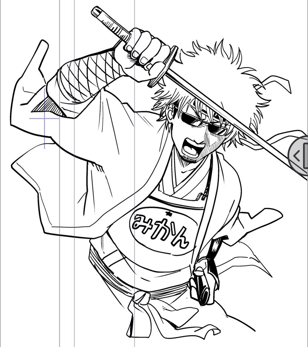 いつかの原稿中の落書き 