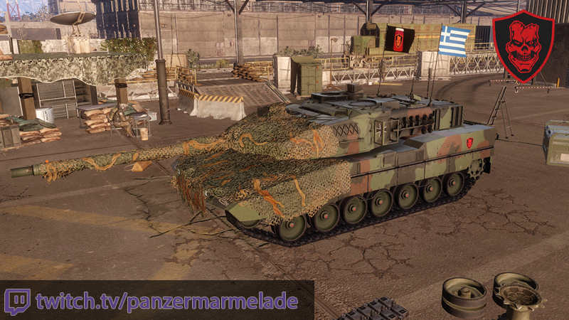 PanzerMarmelade's tweet photo. Watch the stream today and get a chance to win a permanent Leopard 2A6 Bundeswehr skin. #AW #ArmoredWarfare #ArmoredWarfareGame #Giveaway https://t.co/PCEFq1whqT https://t.co/YJpRQlwvMh